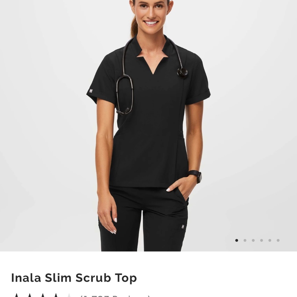 Figs Inala scrub top